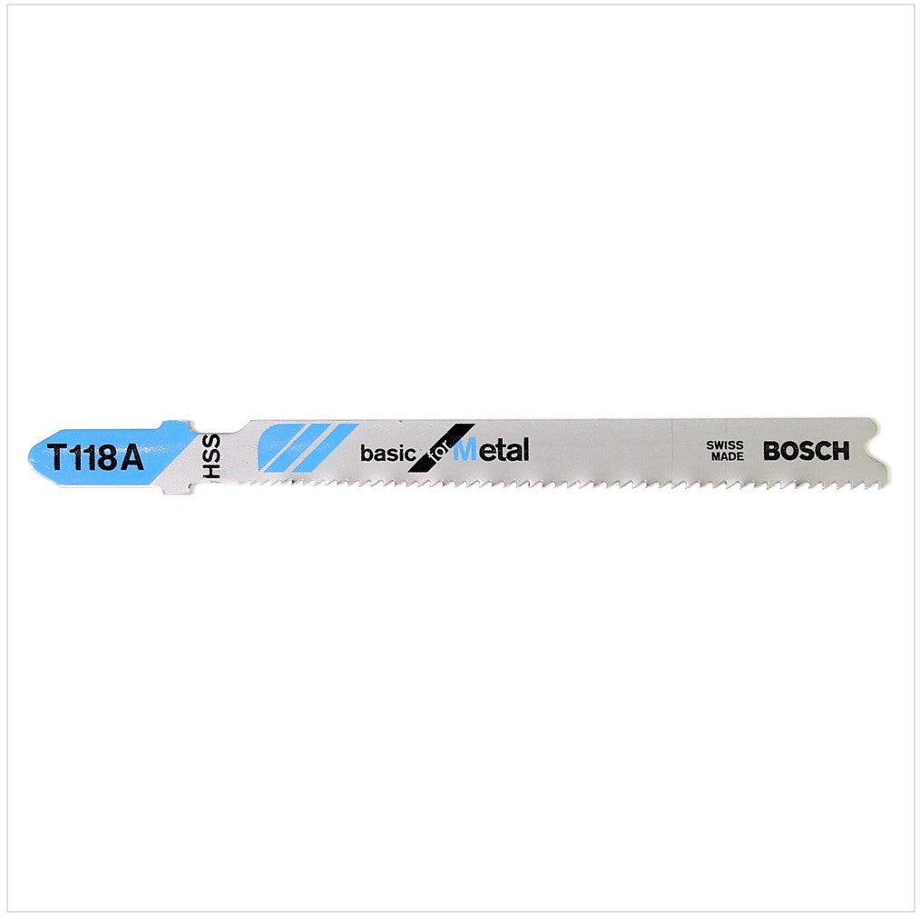 Bosch T 118 A Stichsägeblätter Basic for Metal 25 Stk. 92 mm ( 2608631013 ) - Toolbrothers