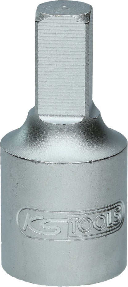 KS TOOLS Douille pour embout de service d'huile 3/8" pour vis à six pans creux, 8 mm (150.9112)