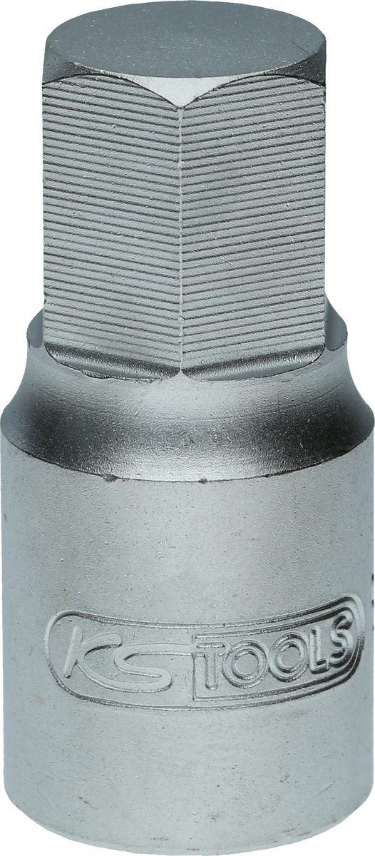 KS TOOLS 3/8" Öldienst-Bit-Stecknuss für Innensechskant-Schrauben, 14 mm ( 150.9127 )