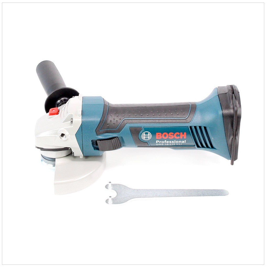 Bosch GWS 18-125 V-Li Akku Winkelschleifer 18 V ( 060193A307 ) 125mm Solo - ohne Akku, ohne Ladegerät - Toolbrothers