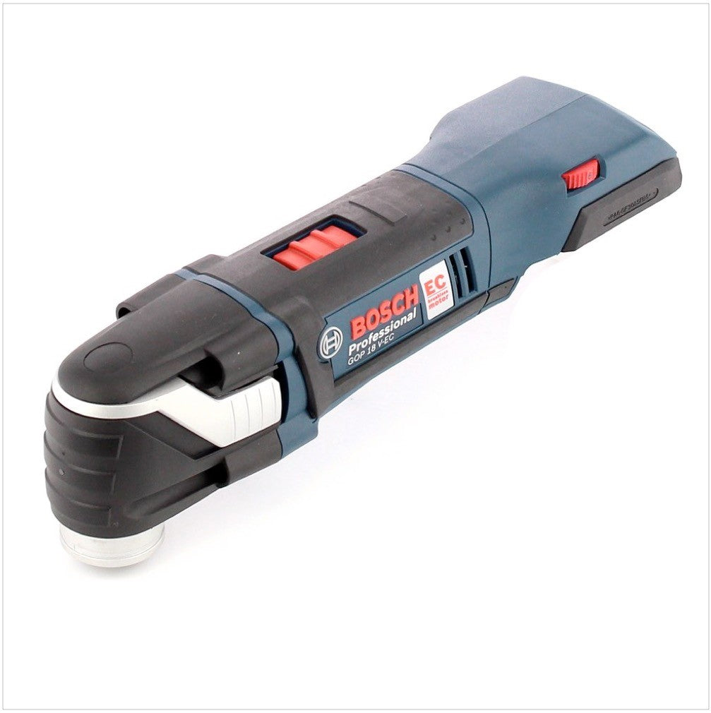 Bosch GOP 18 V-EC Professional Akku Multi Cutter Multifunktionswerkzeug Solo mit Einlage L-Boxx ready - Toolbrothers