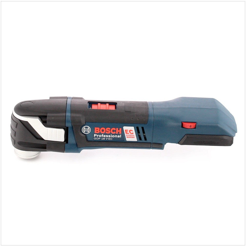 Bosch GOP 18 V-EC Professional Akku Multi Cutter Multifunktionswerkzeug Solo mit Einlage L-Boxx ready - Toolbrothers