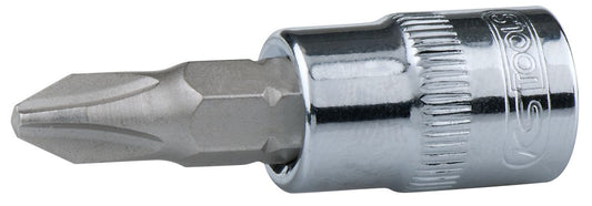 KS TOOLS 1/2" CHROMEplus Bit-Stecknuss, PZ4 ( 918.1757 ) - Toolbrothers