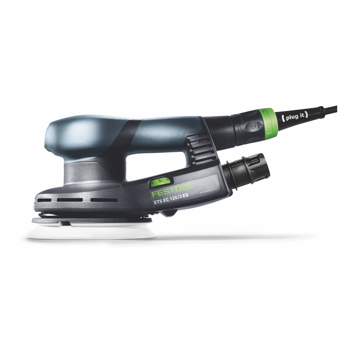 Festool ETS EC 125/3 EQ-Plus Exzenterschleifer 400 W 125 mm Brushless ( 576341 ) + Systainer - Toolbrothers