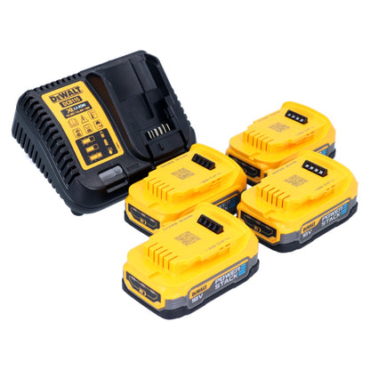 DeWalt Akku Starter Set 18 V DCB 115 E4 4x Powerstack Akku 1,7 Ah + DCB 115 XR Ladegerät - Toolbrothers