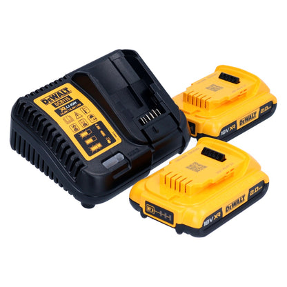 DeWalt DCD 805 D2 Akku Schlagbohrschrauber 18 V 90 Nm Brushless + 2x Akku 2,0 Ah + Ladegerät - Toolbrothers