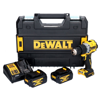 DeWalt DCD 805 M2T Akku Schlagbohrschrauber 18 V 90 Nm Brushless + 2x Akku 4,0 Ah + Ladegerät + TSTAK - Toolbrothers