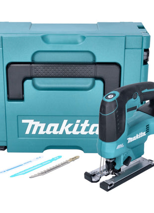 Makita DJV 184 ZJ Akku Pendelhub Stichsäge 18 V Brushless + 3 tlg. Stichsägeblatt Set + Makpac - ohne Akku, ohne Ladegerät - Toolbrothers