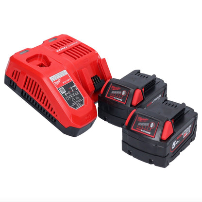 Milwaukee M18 FID3-502 Akku Schlagschrauber 18 V 1/4" 226 Nm Brushless + 2x Akku 5,0 Ah + Ladegerät - Toolbrothers