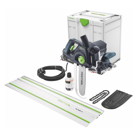 Scie épée Festool SSU 200 EB-Plus-FS UNIVERS 1600 W 200 mm (576565) + rail de guidage + Systainer - successeur de 575980