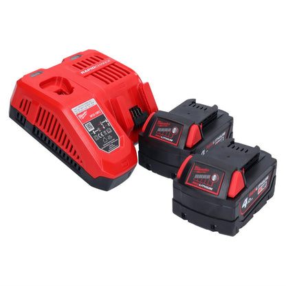 Clé à chocs sans fil Milwaukee M18 FID3-402X 18 V 1/4" 226 Nm sans balais + 2x batterie 4,0 Ah + chargeur + boîtier HD