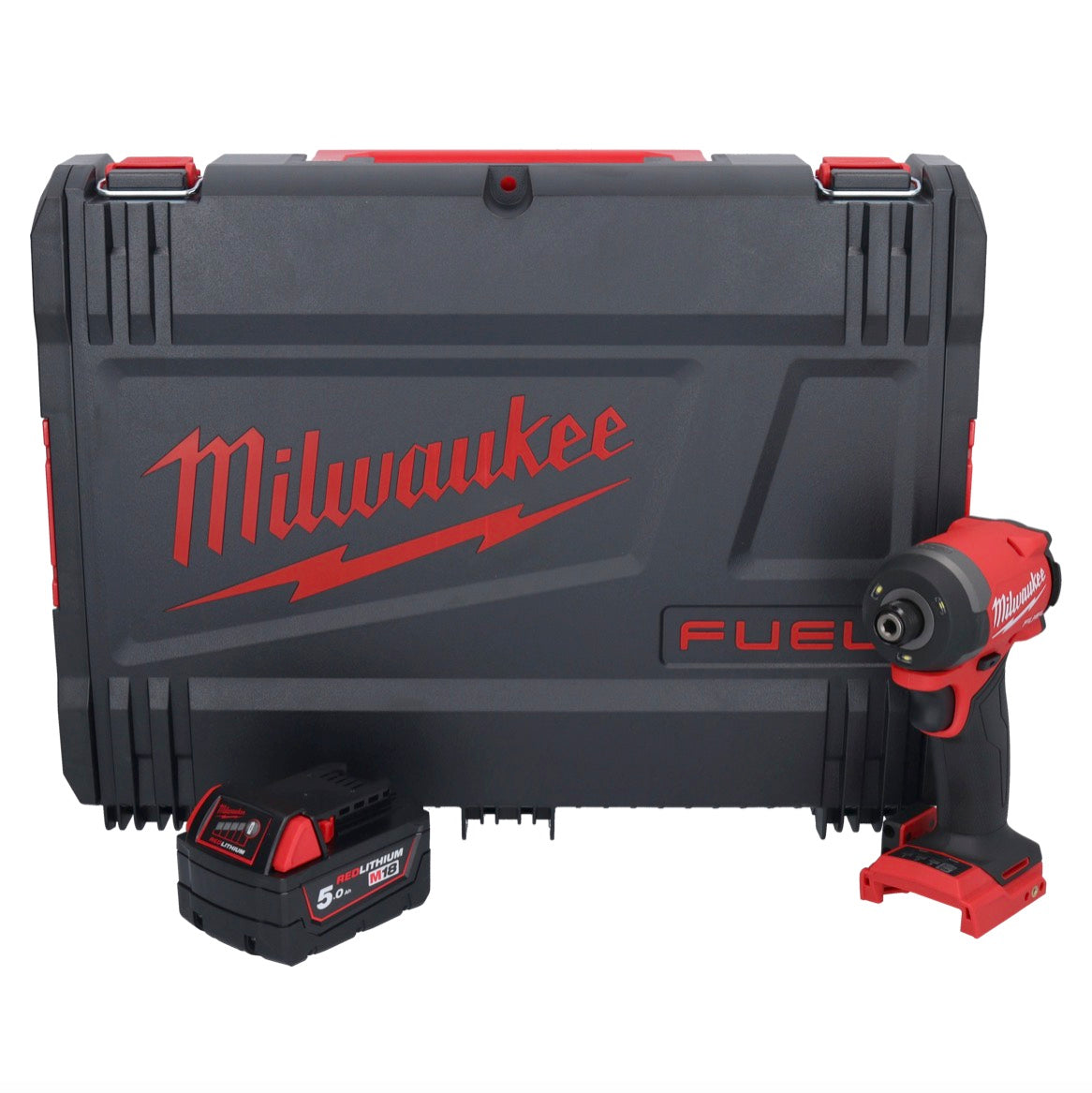 Milwaukee M18 FID3-501X Akku Schlagschrauber 18 V 1/4" 226 Nm Brushless + 1x Akku 5,0 Ah + HD Box - ohne Ladegerät - Toolbrothers