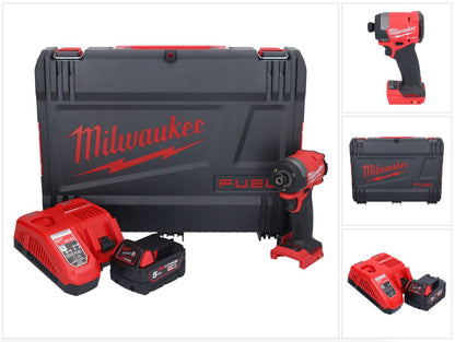 Milwaukee M18 FID3-501X Akku Schlagschrauber 18 V 1/4" 226 Nm Brushless + 1x Akku 5,0 Ah + Ladegerät + HD Box - Toolbrothers