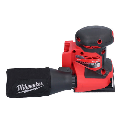 Ponceuse orbitale à batterie Milwaukee M18 BQSS-401 18 V 113 x 104 mm sans balai + 1x batterie 4,0 Ah + chargeur