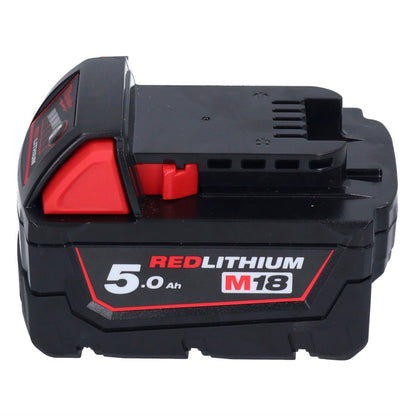 Milwaukee M18 BQSS-501 Akku Schwingschleifer 18 V 113 x 104 mm Brushless + 1x Akku 5,0 Ah - ohne Ladegerät - Toolbrothers