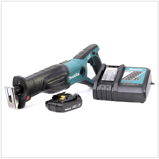 Makita DJR 181 RA1 Akku Reciprosäge Säbelsäge 18 V + 1x Akku 2,0 Ah + Ladegerät - Toolbrothers