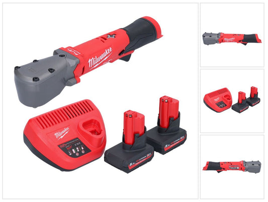 Milwaukee M12 FRAIWF38-502 Akku Winkelschlagschrauber 12 V 3/4" 270 Nm Brushless + 2x Akku 5,0 Ah + Ladegerät