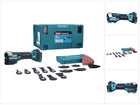 Makita DTM 52 ZJX2 outil multifonction sur batterie 18 V Starlock Max Brushless + jeu d'accessoires 43 pièces + Makpac - sans batterie, sans chargeur