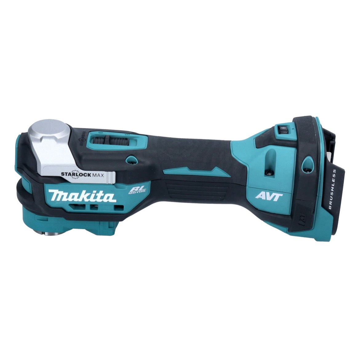 Makita DTM 52 ZJX2 Akku Multifunktionswerkzeug 18 V Starlock Max Brushless + 43 tlg. Zubehörset + Makpac - ohne Akku, ohne Ladegerät