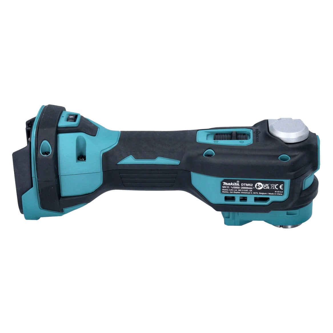 Makita DTM 52 ZJX2 outil multifonction sur batterie 18 V Starlock Max Brushless + jeu d'accessoires 43 pièces + Makpac - sans batterie, sans chargeur