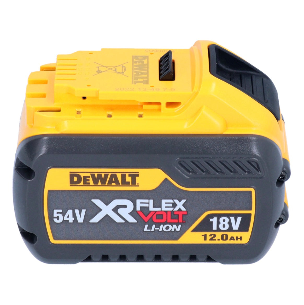 Batterie DeWalt DCB 548 18 V / 54 V max. 12 Ah / 12000 mAh Li-Ion XR FLEXVOLT - avec indicateur de niveau de charge