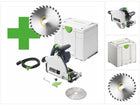 Festool TS 60 K-Plus Master Edition Tauchsäge 1500 Watt 168 mm ( 577847 ) + Sägeblatt + Systainer