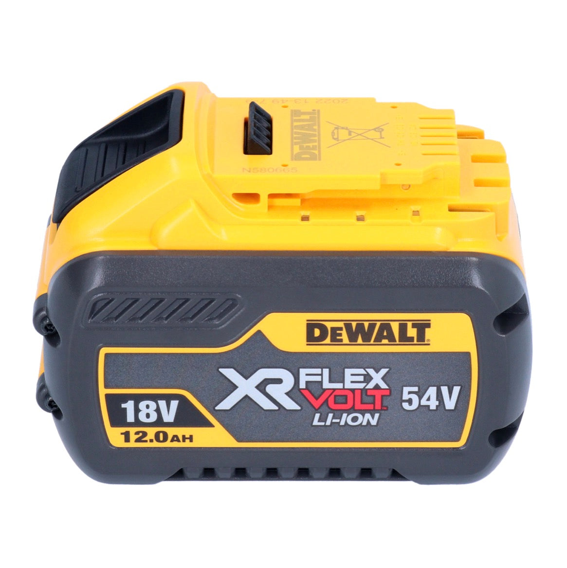 DeWalt 2x batterie DCB 548 18 V / 54 V max. 12 Ah / 12000 mAh Li-Ion XR FLEXVOLT - avec indicateur de niveau de charge