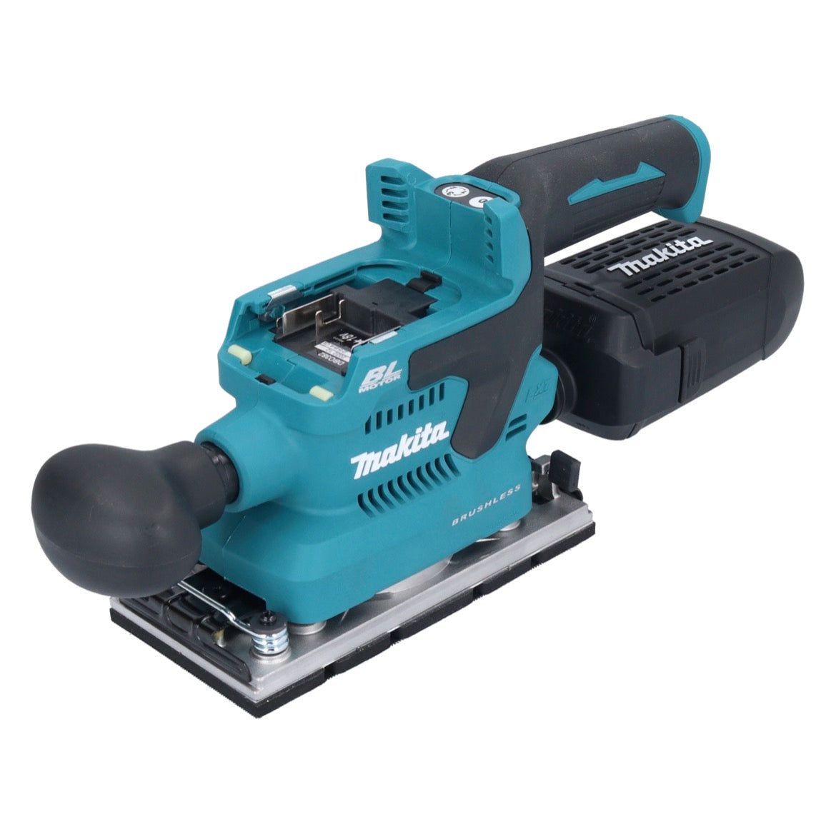 Makita DBO 382 Z ponceuse orbitale sans fil 18 V 93 x 185 mm Brushless Solo - sans batterie, sans chargeur