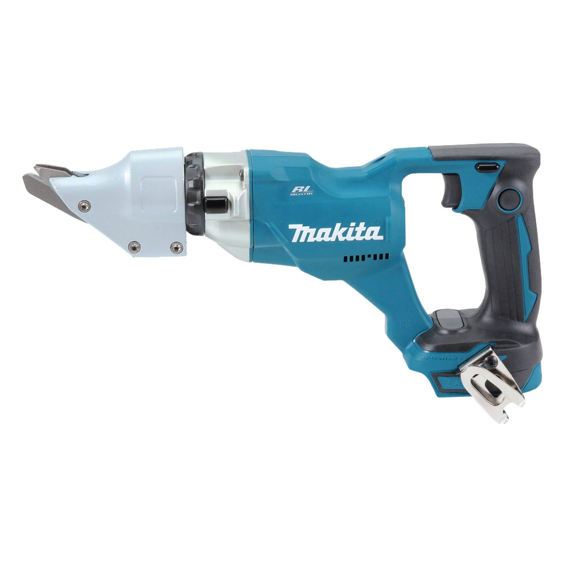 Cisaille à tôle Makita DJS 200 Z sur batterie 18 V brushless solo - sans batterie, sans chargeur