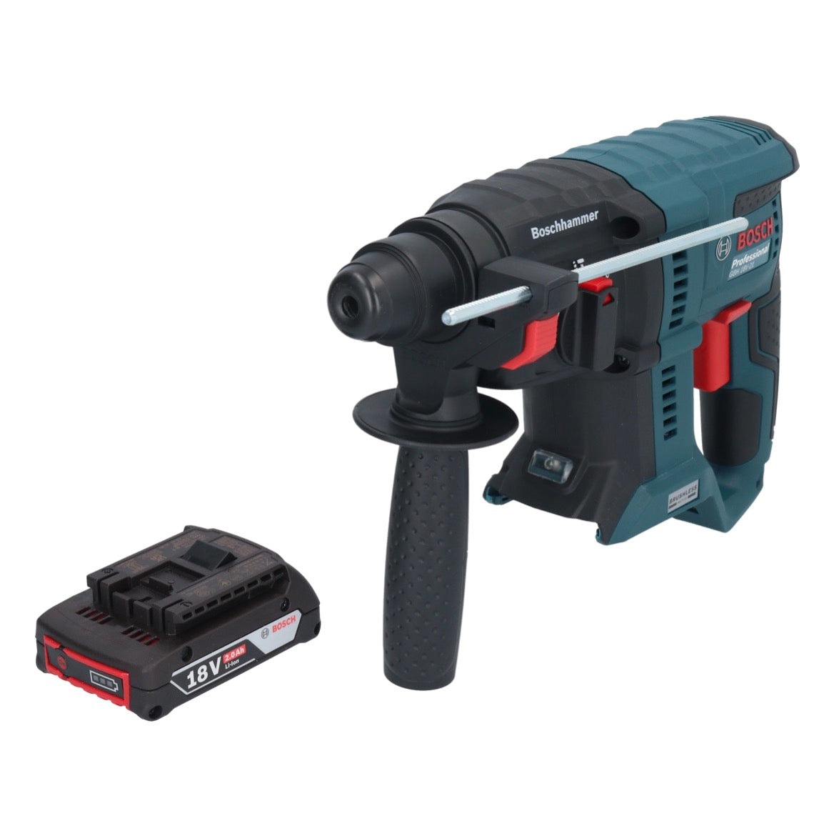 Bosch GBH 18V-21 Professional marteau perforateur sans fil 18 V 2,0 J SDS plus sans balais + 1x batterie 2,0 Ah - sans chargeur