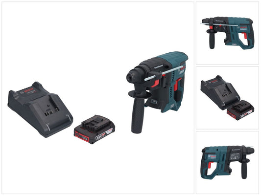 Bosch GBH 18V-21 Professional marteau perforateur sans fil 18 V 2,0 J SDS plus sans balais + 1 batterie 2,0 Ah + chargeur