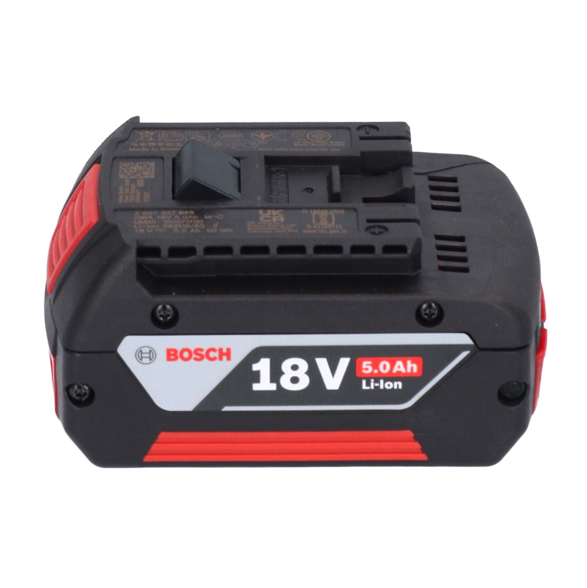 Bosch GBH 18V-21 Professional Akku Bohrhammer 18 V 2,0 J SDS plus Brushless + 1x Akku 5,0 Ah - ohne Ladegerät