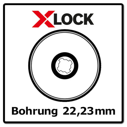 Bosch Expert pour disque à tronçonner Inox &amp; Métal X-LOCK 125 x 22,23 mm 25 pièces (25x 2608619264)