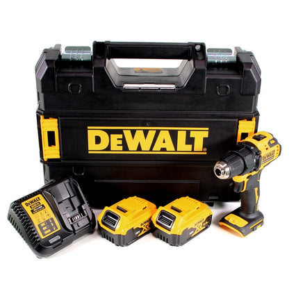 Perceuse-visseuse sans fil DeWalt DCD 708 P2T 18 V Li-Ion brushless dans coffret TSTAK + 2 batteries 5,0 Ah + chargeur