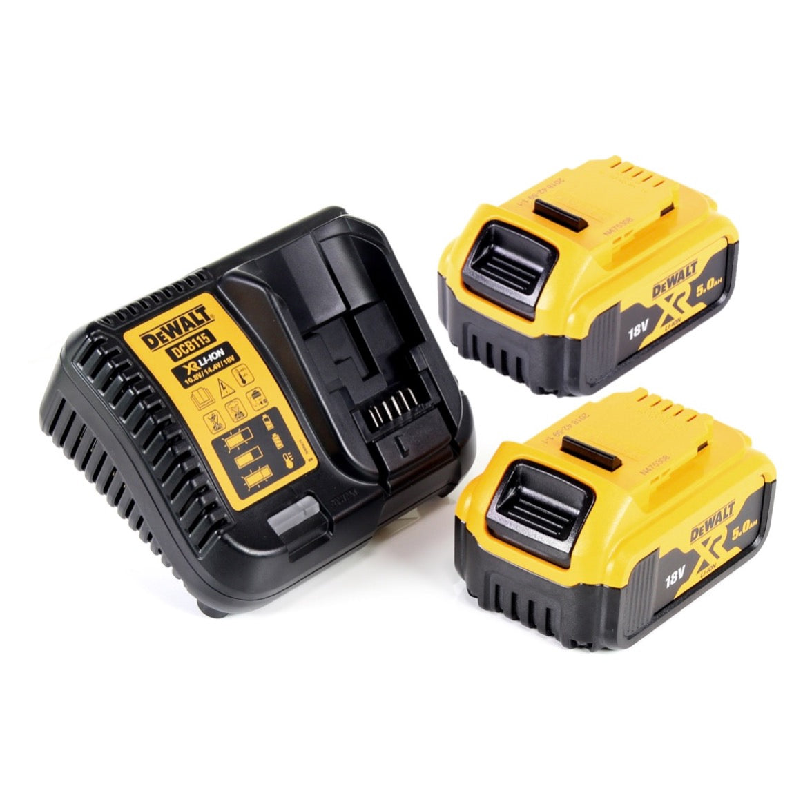 Perceuse-visseuse sans fil DeWalt DCD 708 P2T 18 V Li-Ion brushless dans coffret TSTAK + 2 batteries 5,0 Ah + chargeur