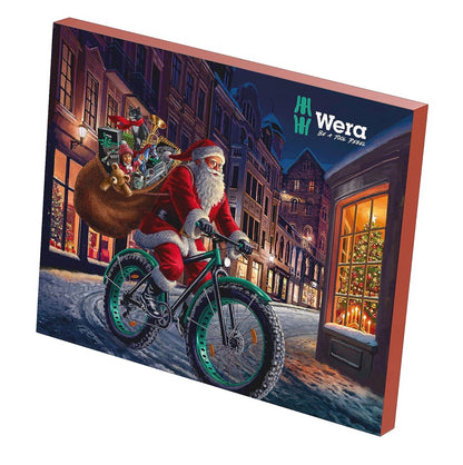 Wera Calendrier de l'Avent édition 2023 Ensemble d'outils à main 28 pièces (05136607001) PH / PZ / Torx / Fente / Hex