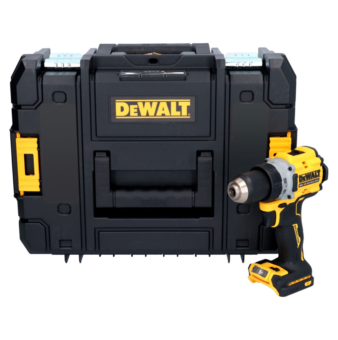 Perceuse-visseuse sans fil DeWalt DCD 800 NT 18 V 90 Nm brushless + TSTAK - sans batterie, sans chargeur