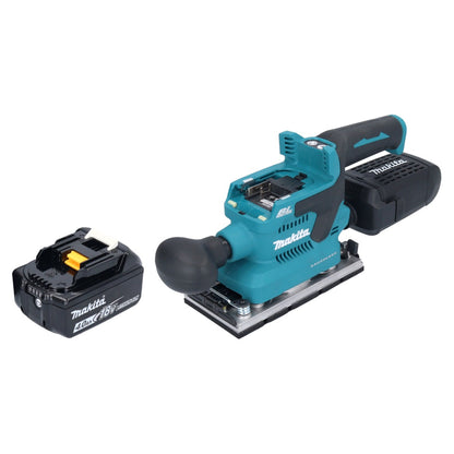 Makita DBO 382 M1 ponceuse orbitale sur batterie 18 V 93 x 185 mm sans balais + 1x batterie 4,0 Ah - sans chargeur