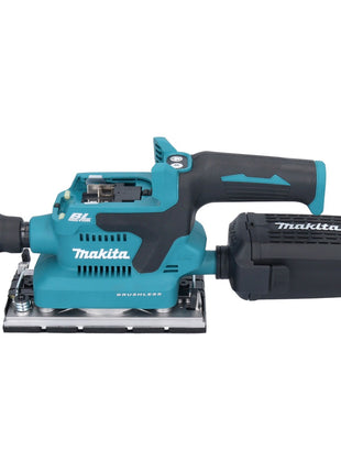 Makita DBO 382 RGJ ponceuse orbitale sur batterie 18 V 93 x 185 mm sans balais + 2x batteries 6,0 Ah + chargeur + Makpac