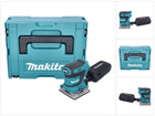 Lijadora orbital inalámbrica Makita DBO 484 ZJ 18 V 112 x 102 mm + Makpac - sin batería, sin cargador