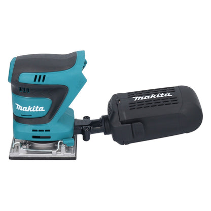 Makita DBO 484 RF1J Akku Schwingschleifer 18 V 112 x 102 mm + 1x Akku 3,0 Ah + Ladegerät + Makpac