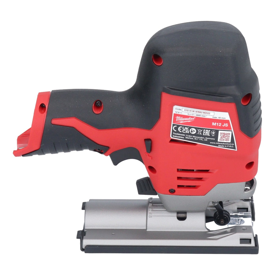 Scie sauteuse à batterie Milwaukee M12 JS-0 12 V Solo (4933431305) - sans batterie, sans chargeur