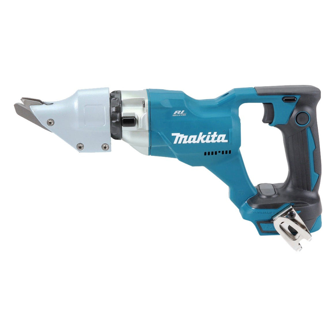 Makita DJS 200 RF Akku Blechschere 18 V 2,0 mm Brushless + 2x Akku 3,0 Ah + Ladegerät