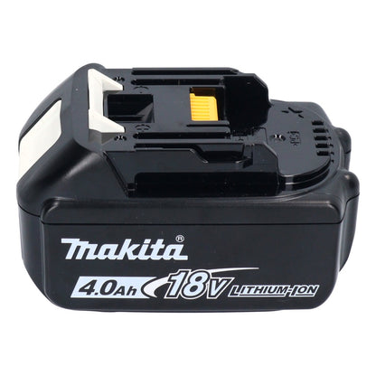 Makita DJS 200 M1J batterie cisailles à tôle 18 V 2,0 mm sans balais + 1x batterie 4,0 Ah + Makpac - sans chargeur