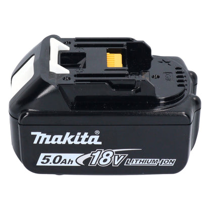 Makita DJS 200 T1J batterie cisailles à tôle 18 V 2,0 mm sans balais + 1x batterie 5,0 Ah + Makpac - sans chargeur