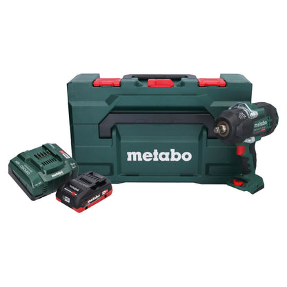 Visseuse à chocs sans fil Metabo SSW 18 LTX 1450 BL 18 V 1450 Nm sans balai + 1x batterie 4,0 Ah + chargeur + métaBOX