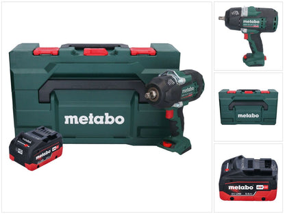 Metabo SSW 18 LTX 1450 BL Akku Schlagschrauber 18 V 1450 Nm Brushless + 1x Akku 5,5 Ah + metaBOX - ohne Ladegerät