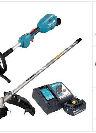 Unidad multifuncional de batería Makita DUX 18 RMX1 18 V sin escobillas + 1x batería 4,0 Ah + cargador