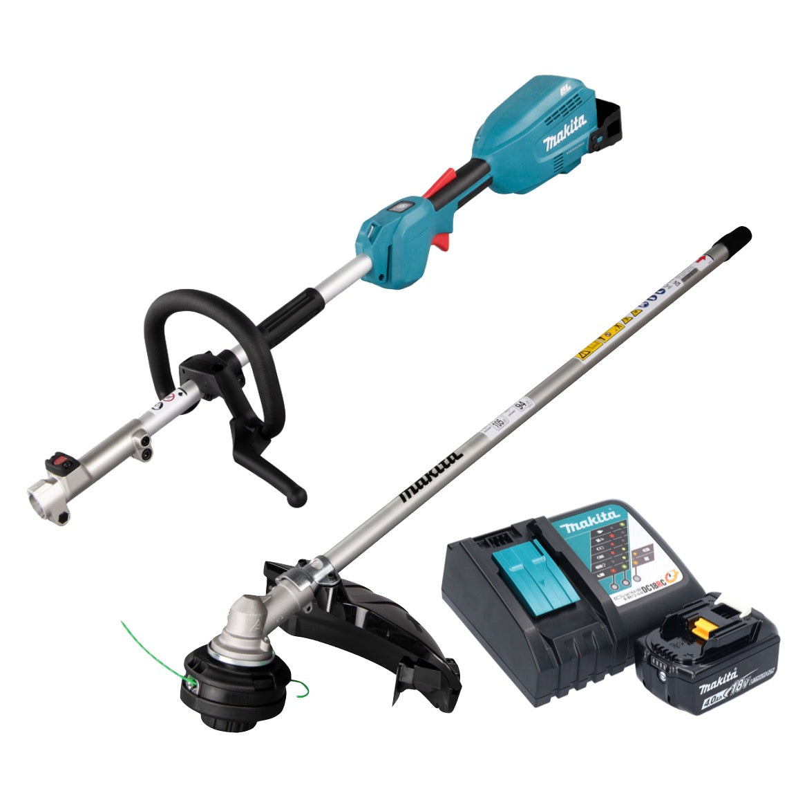 Makita DUX 18 RMX1 batterie multifonction 18 V sans balais + 1x batterie 4,0 Ah + chargeur