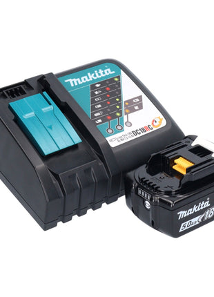 Makita DUX 18 RTX1 batterie multifonction 18 V sans balais + 1x batterie 5,0 Ah + chargeur